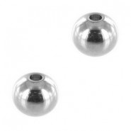 Stainless steel Bead 3mm Antique silver